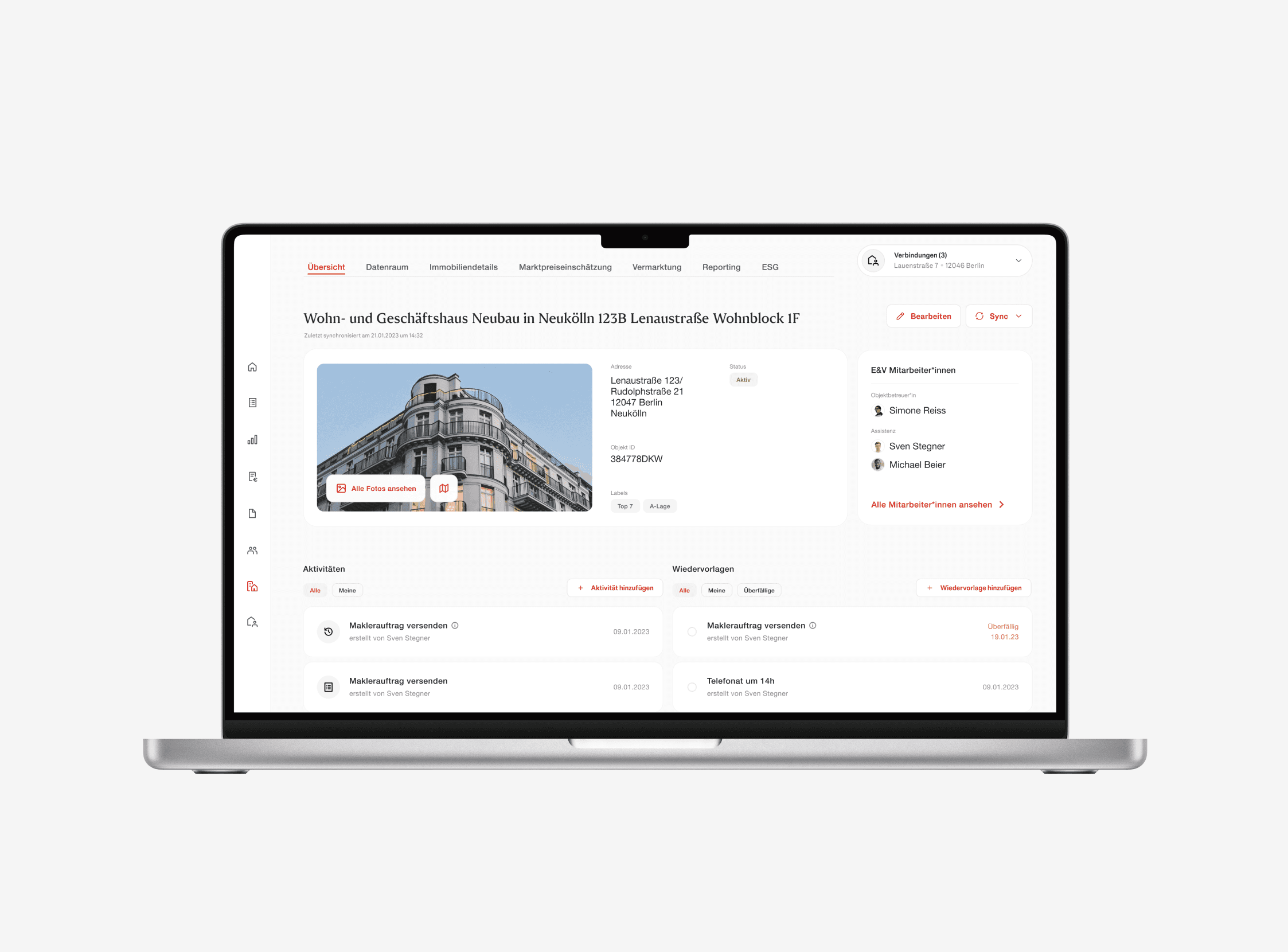 Real estate B2C design showcase